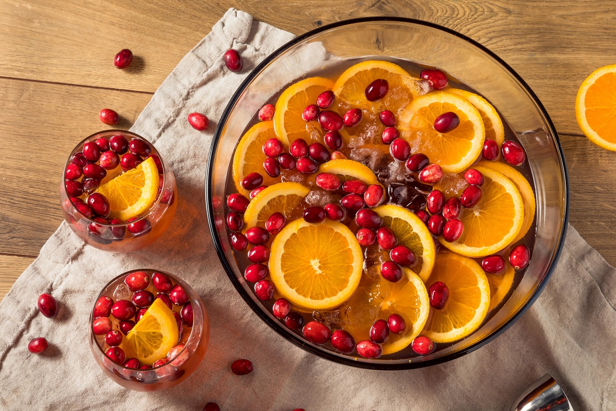 Easy Large Batch Rum Punch Inspired by the Turks and Caicos