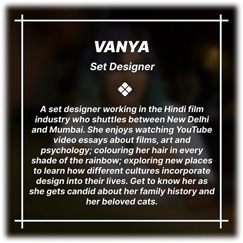 Vanya's Introduction