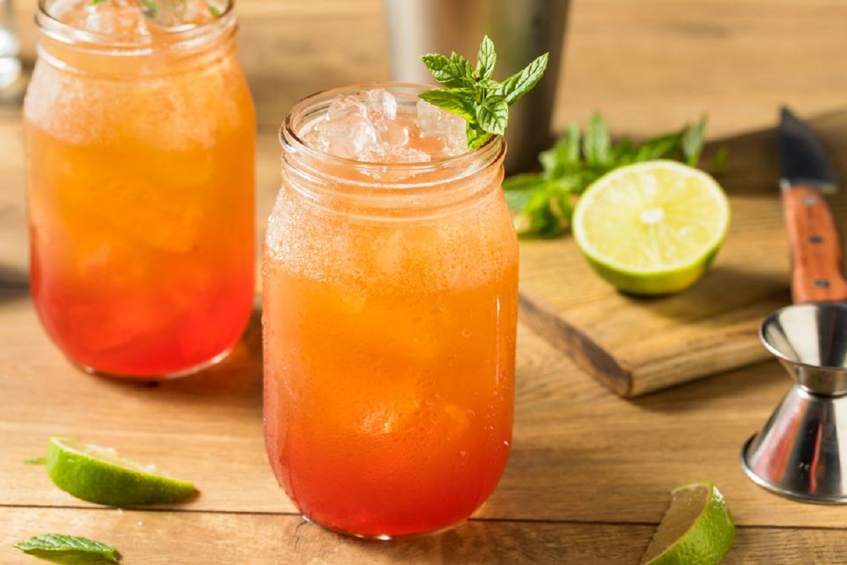 Easy Large Batch Rum Punch Inspired by the Turks and Caicos