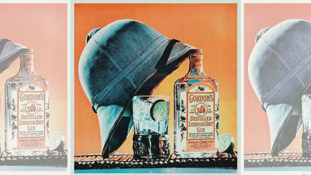 1960 Gordons Gin: The Word for Gin Vintage Print Ad